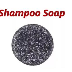 Bamboo Soap, Charcoal Shampoo, Black Soap, 3 Units